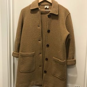 Vintage J.Crew boiled wool coat